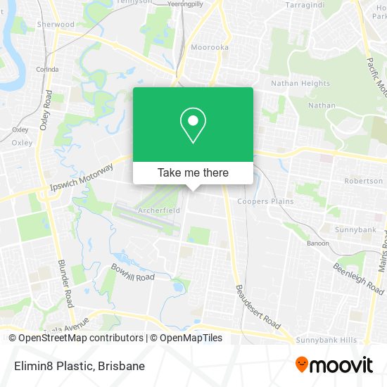 Elimin8 Plastic map