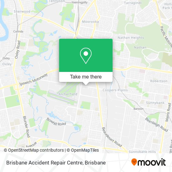 Brisbane Accident Repair Centre map