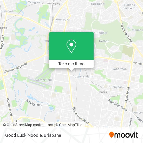 Good Luck Noodle map