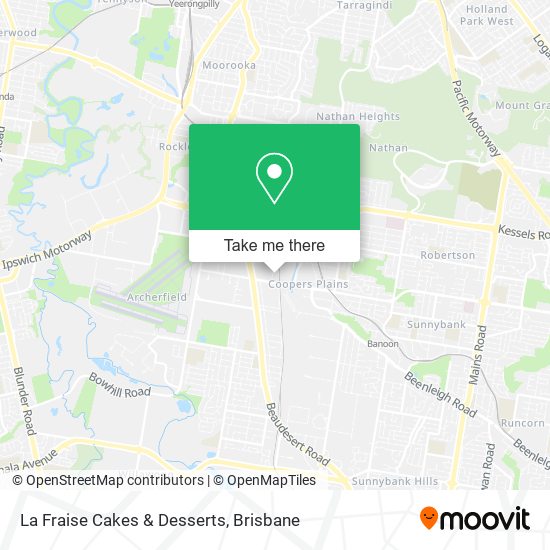 La Fraise Cakes & Desserts map
