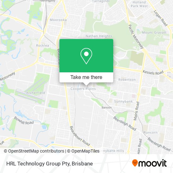 HRL Technology Group Pty map