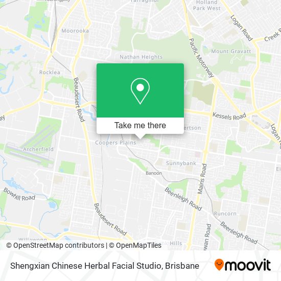 Shengxian Chinese Herbal Facial Studio map