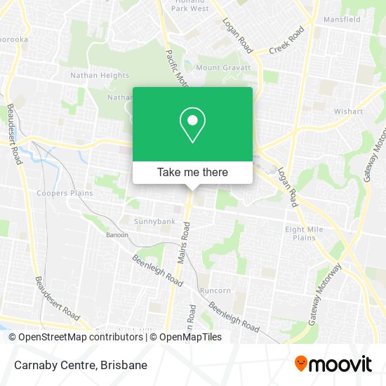 Carnaby Centre map