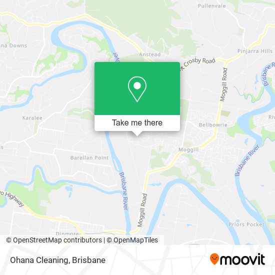 Ohana Cleaning map