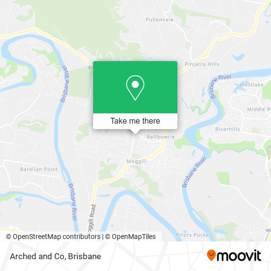 Arched and Co map