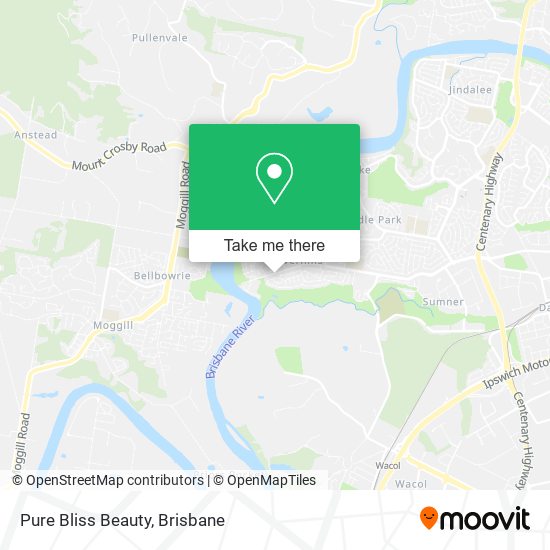 Pure Bliss Beauty map