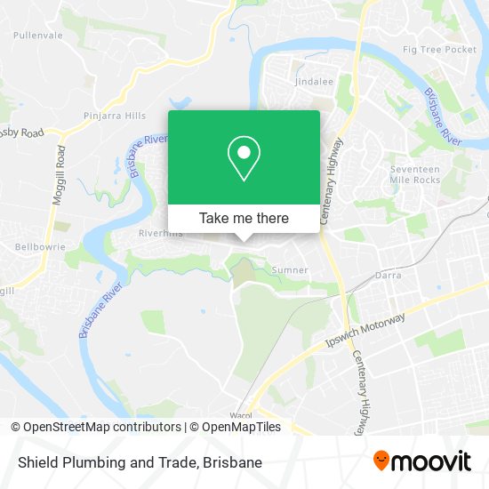 Shield Plumbing and Trade map