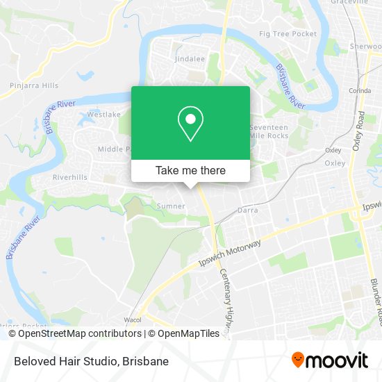 Beloved Hair Studio map