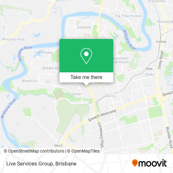 Live Services Group map
