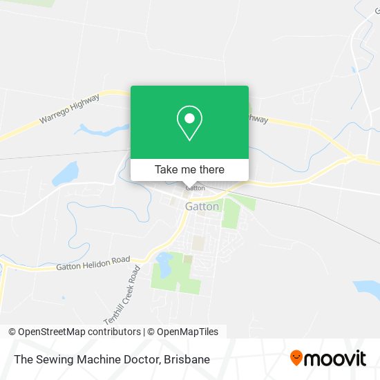 The Sewing Machine Doctor map
