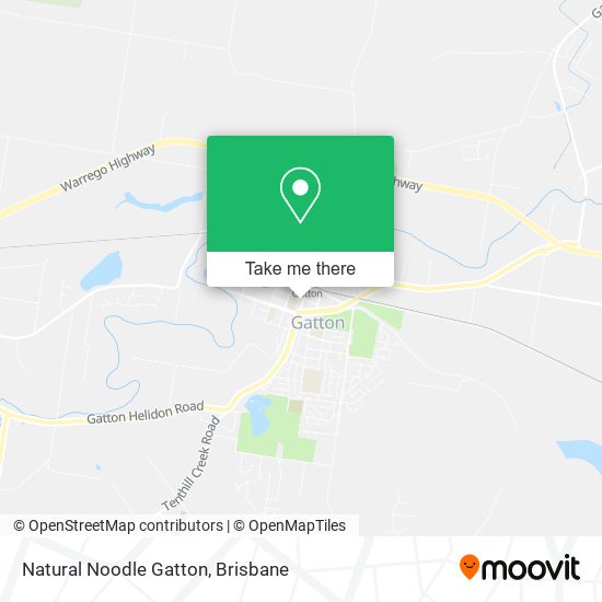 Natural Noodle Gatton map