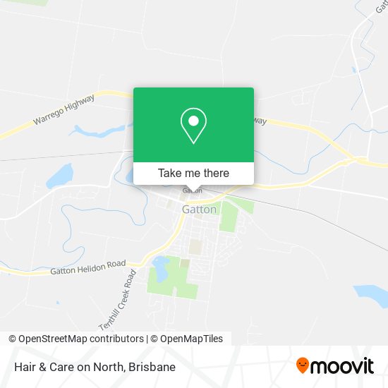 Hair & Care on North map