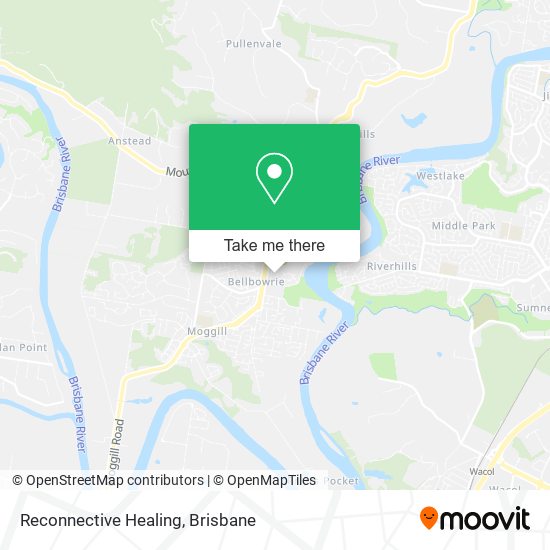 Reconnective Healing map