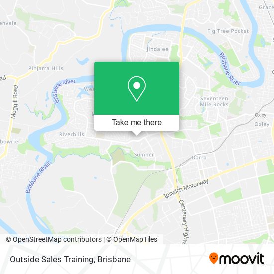 Outside Sales Training map