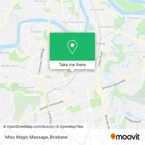 Miss Magic Massage map
