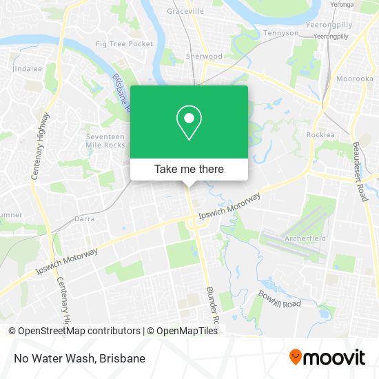 No Water Wash map
