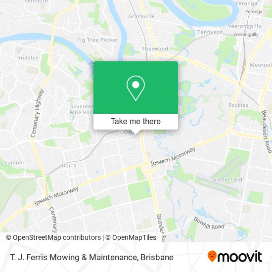 T. J. Ferris Mowing & Maintenance map