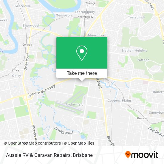 Aussie RV & Caravan Repairs map