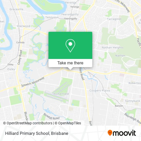 Hilliard Primary School map
