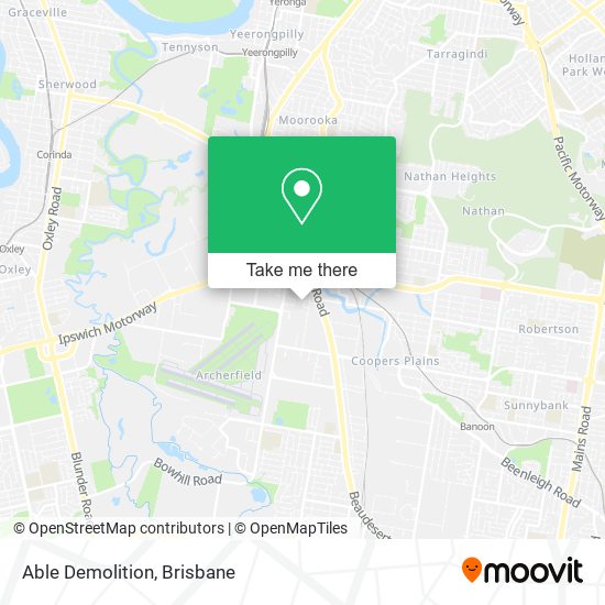 Able Demolition map