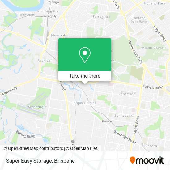Super Easy Storage map