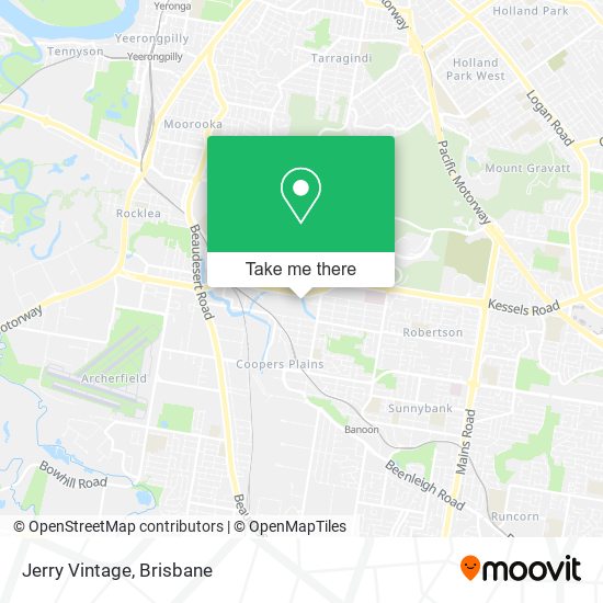 Jerry Vintage map