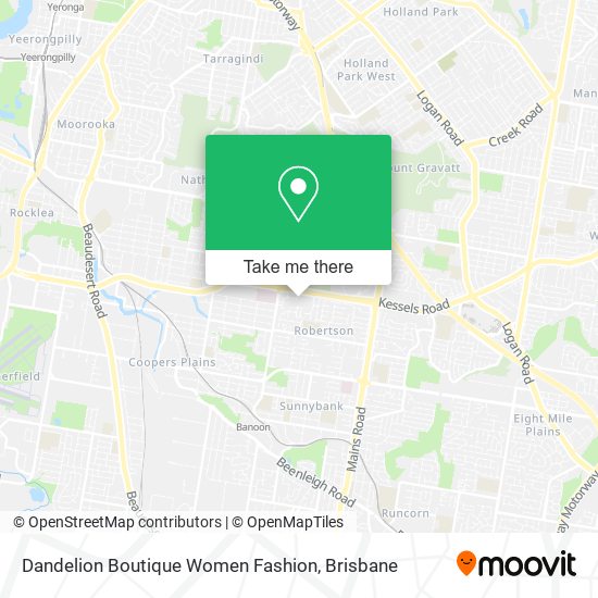 Dandelion Boutique Women Fashion map