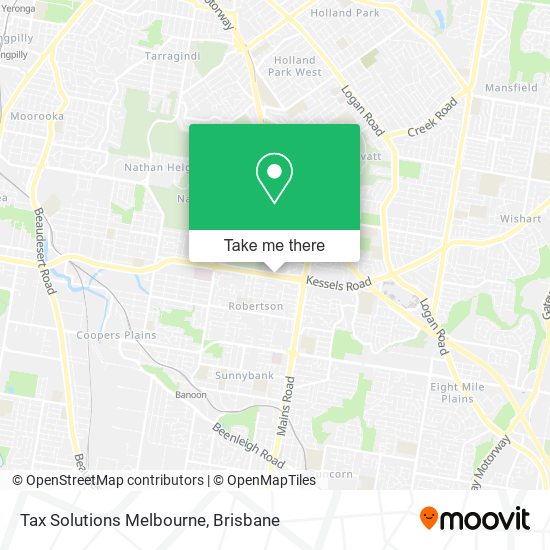 Tax Solutions Melbourne map