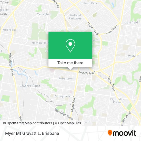 Mapa Myer Mt Gravatt L