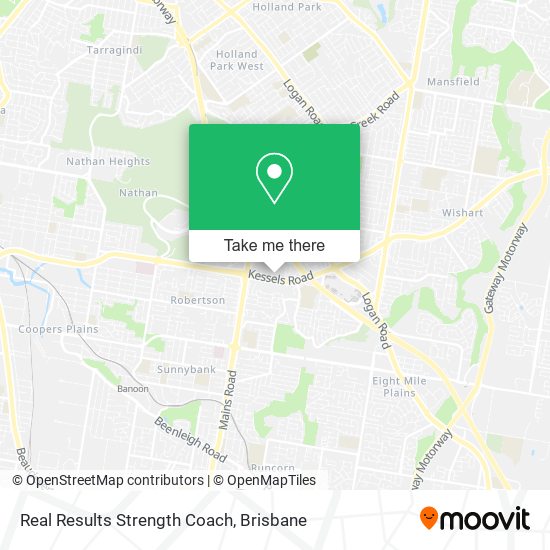 Real Results Strength Coach map