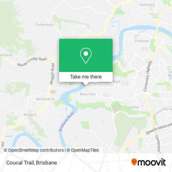 Coucal Trail map