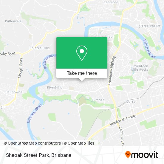 Sheoak Street Park map