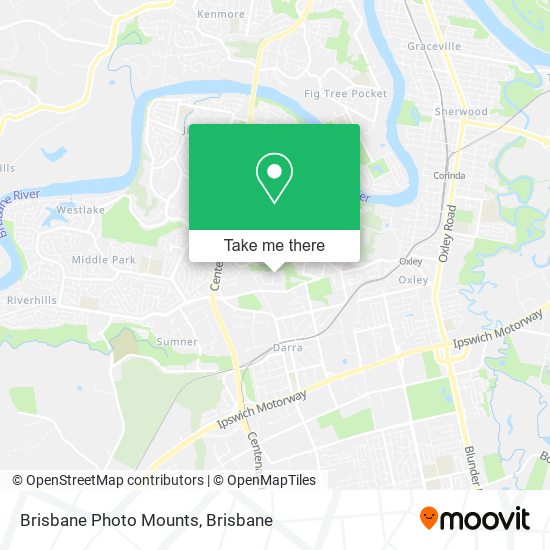 Brisbane Photo Mounts map