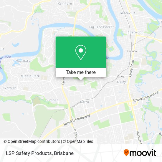 LSP Safety Products map