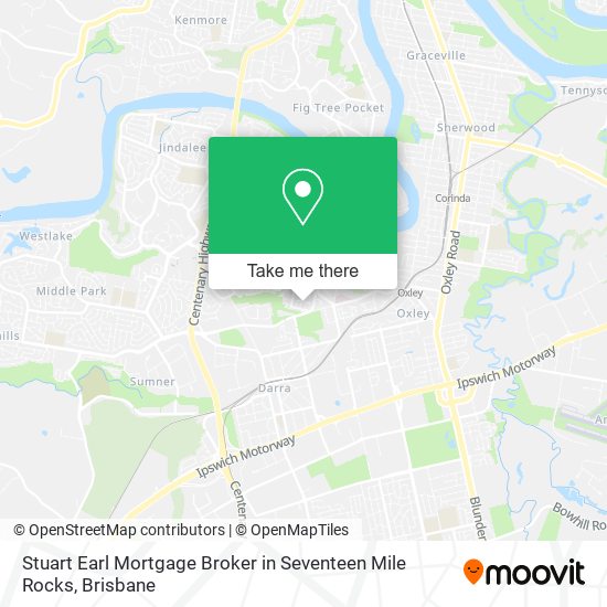 Stuart Earl Mortgage Broker in Seventeen Mile Rocks map