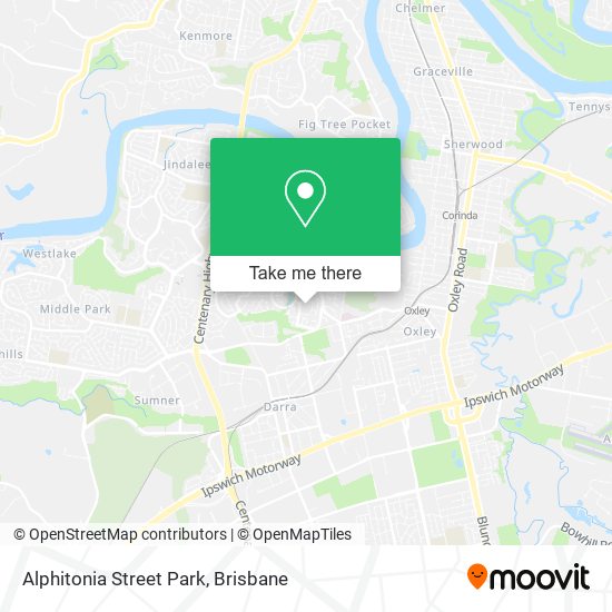 Alphitonia Street Park map
