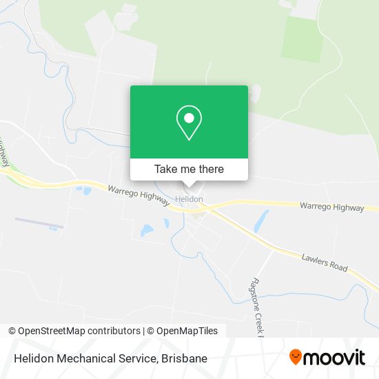 Helidon Mechanical Service map