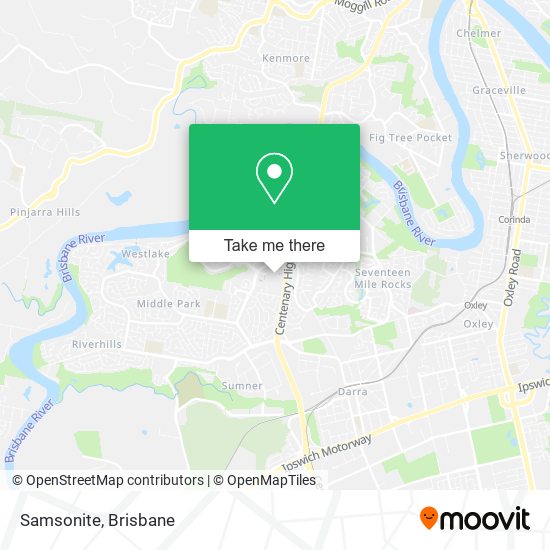 Samsonite map