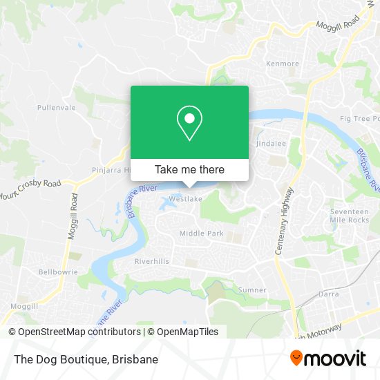 The Dog Boutique map