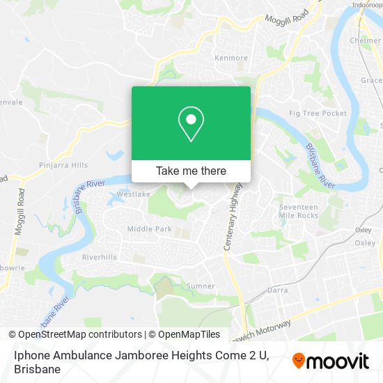 Iphone Ambulance Jamboree Heights Come 2 U map