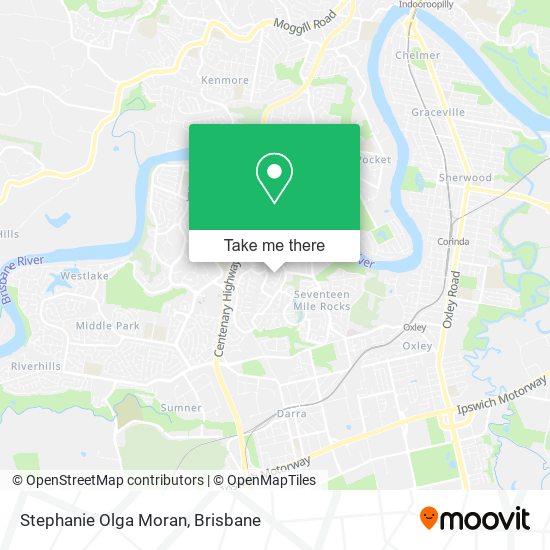 Stephanie Olga Moran map