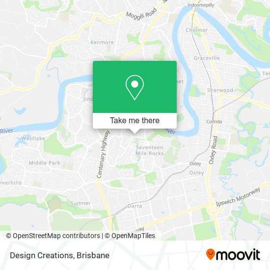 Design Creations map