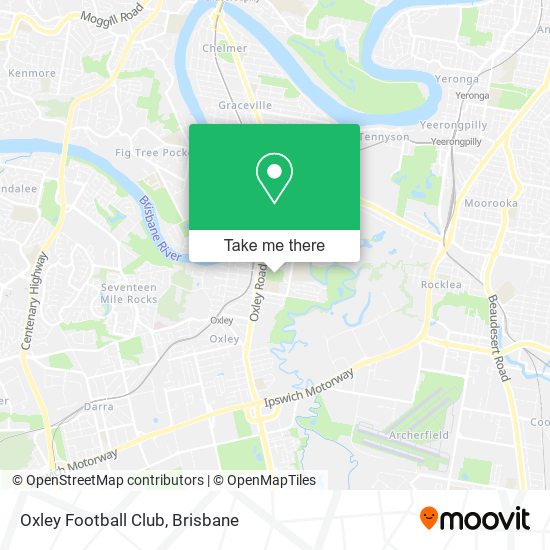 Oxley Football Club map