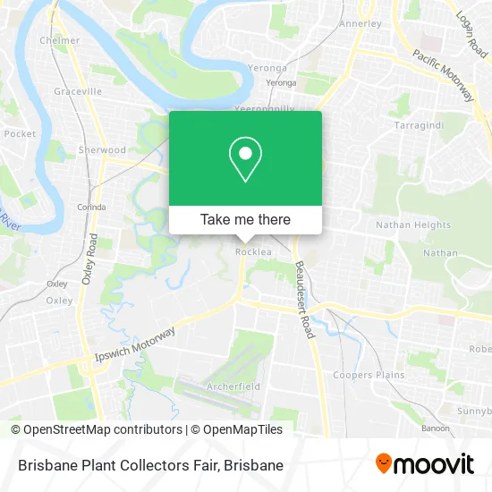 Brisbane Plant Collectors Fair map