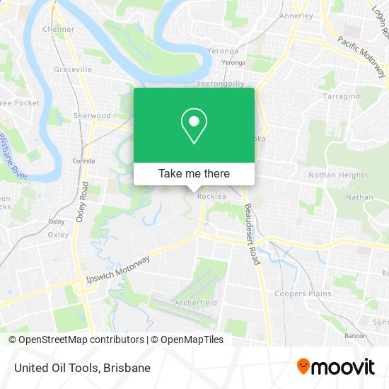 United Oil Tools map