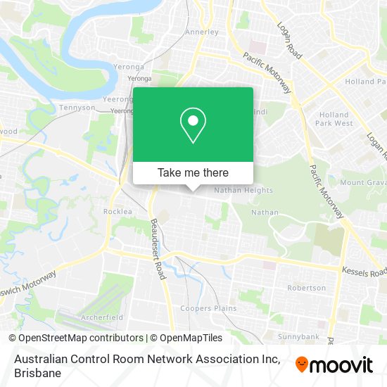 Australian Control Room Network Association Inc map