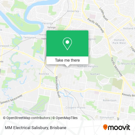 MM Electrical Salisbury map