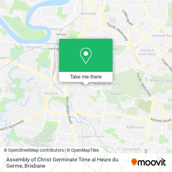 Assembly of Christ Germinate Time al Heure du Germe map