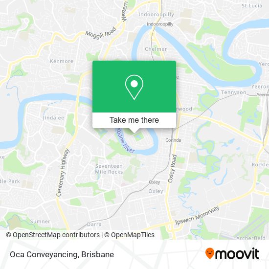 Oca Conveyancing map