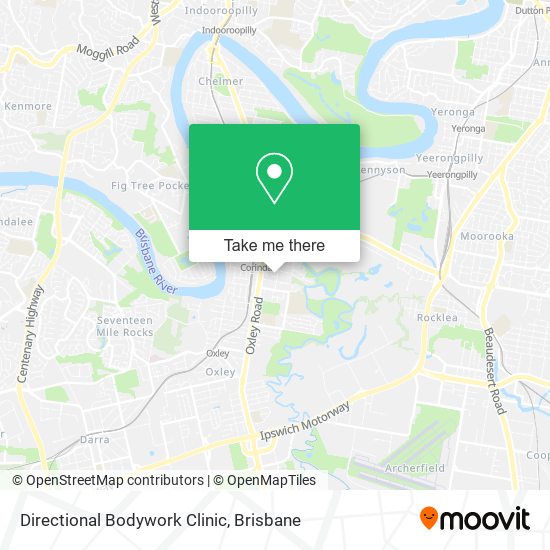 Directional Bodywork Clinic map